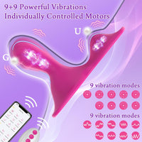Sit-Ride Butterfly G-Spot Vibrating Cushion with APP Control - Lurevibe