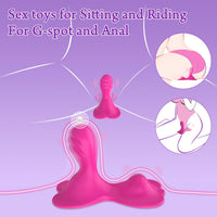 Sit-Ride Butterfly G-Spot Vibrating Cushion with APP Control - Lurevibe