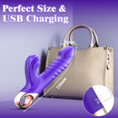 APP-Controlled 9 Pulsing Thrusting Rabbit G Spot Vibrator - Lurevibe