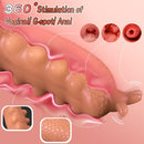 9.06in Thrusting Monster Snail Dildo Vibrator with 3 Thrusting & 9 Vibrating Modes - Lurevibe