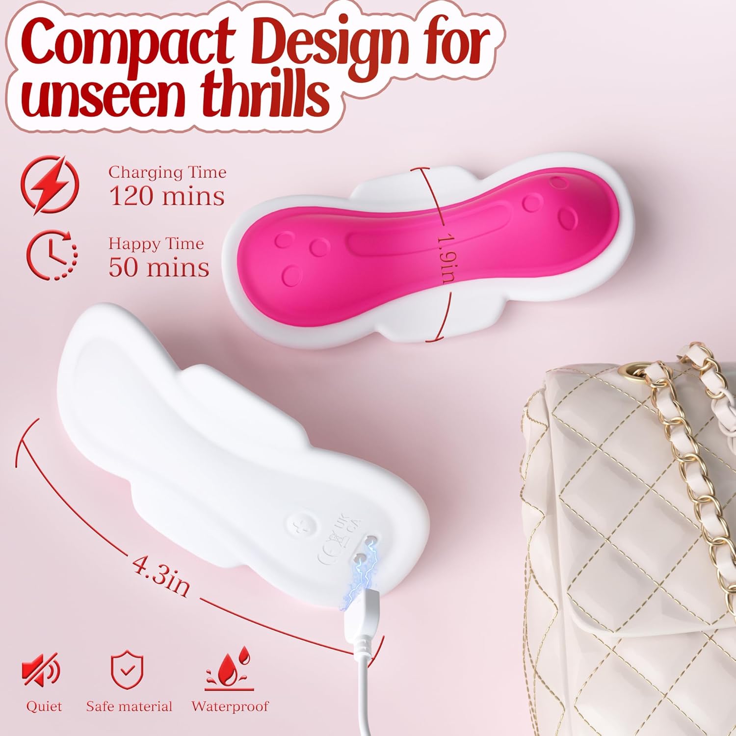Wearable Panty Vibrators Clit Nipple Stimulator With Remote App Control - Lurevibe