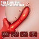LipLuxe Mouth Clitoral Vibration Thrusting G Spot Vibrator - Lurevibe