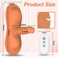 Ride-on Vibrating Clit Anal G Spot Stimulation Dildo Sex Machine - Lurevibe