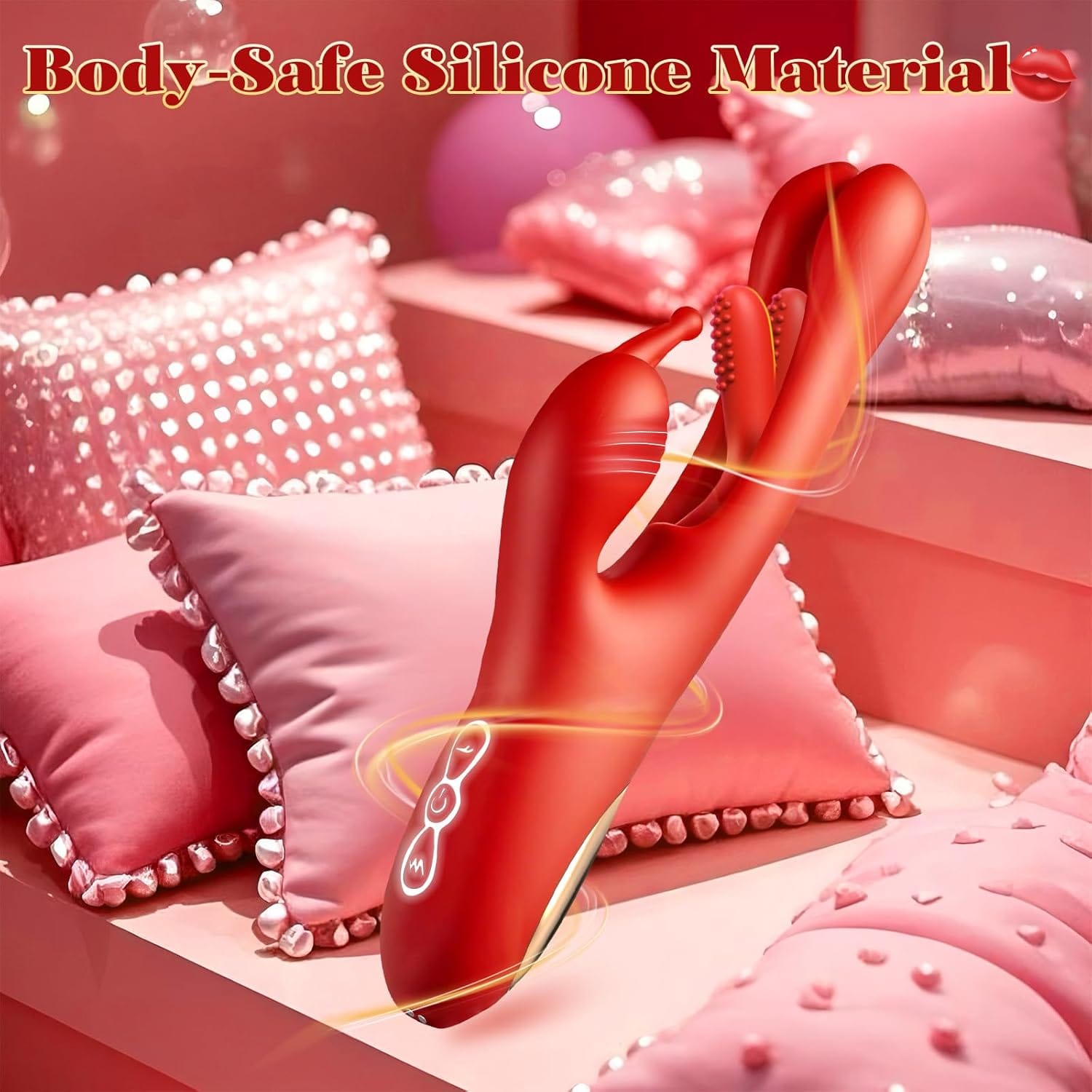 3 IN 1 Rabbit Flapping G Spot Clitoral stimulation Vibrator - Lurevibe