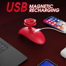 Rose Mini Bullet Finger Vibrators For Nipple Clitoral Stimulation - Lurevibe