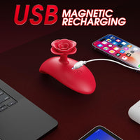 Rose Mini Bullet Finger Vibrators For Nipple Clitoral Stimulation - Lurevibe