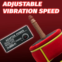 Red Seat Dildo Machine Chair Massage Seat - Lurevibe