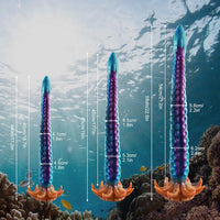 Realistic Tentacle Huge Fantasy Dildo Silicone Anal Dilator - Lurevibe