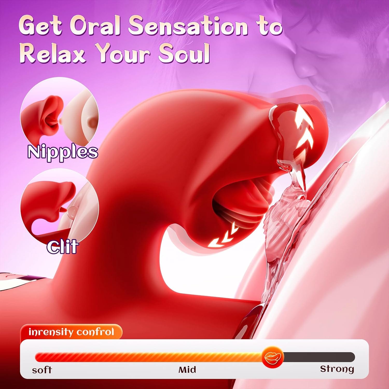Upgraded Rose Muncher 5 In 1 Thrusting Clitoral G Spot Vibrator - Lurevibe