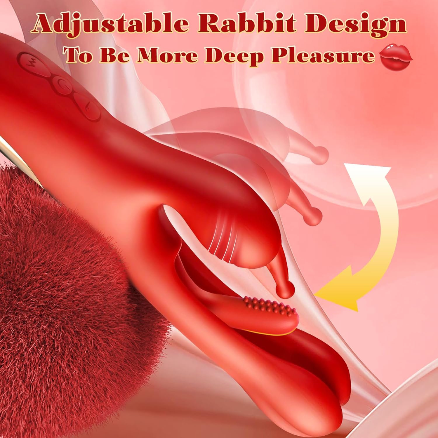 3 IN 1 Rabbit Flapping G Spot Clitoral stimulation Vibrator - Lurevibe