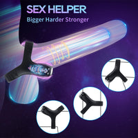 Lurevibe - Vibrating Cock Ring with APP, Triangular Penis Ring with 10 Vibration Modes - Lurevibe