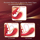 Flirting Vibrating Egg Dual Function Stimulation Vibration Licking Clitoral Big mouth - Lurevibe