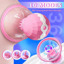 Nipple Rotation Vibrator Breast Suckers Massager for Women - Lurevibe