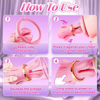 Hand - Pinch Breast Nipple Clamp Massager - Lurevibe