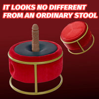 Red Seat Dildo Machine Chair Massage Seat - Lurevibe
