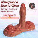 4 in 1 Sit and Ride Monster Dildo Vibrator with Remote Control - Lurevibe