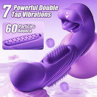 Rose Muncher Mouth Biting Tapping Ultimate Pleasure G Spot Vibrator - Lurevibe
