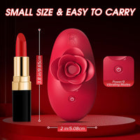 Rose Mini Bullet Finger Vibrators For Nipple Clitoral Stimulation - Lurevibe