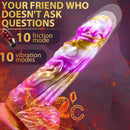 9 Inch Huge Monster Fantasy Dildo Thrusting Vibrator - Lurevibe