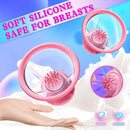 Nipple Rotation Vibrator Breast Suckers Massager for Women - Lurevibe