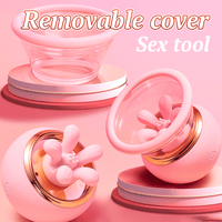 First Kiss 2 in 1 Kneading Nipple Clamps Breast Massager - Lurevibe
