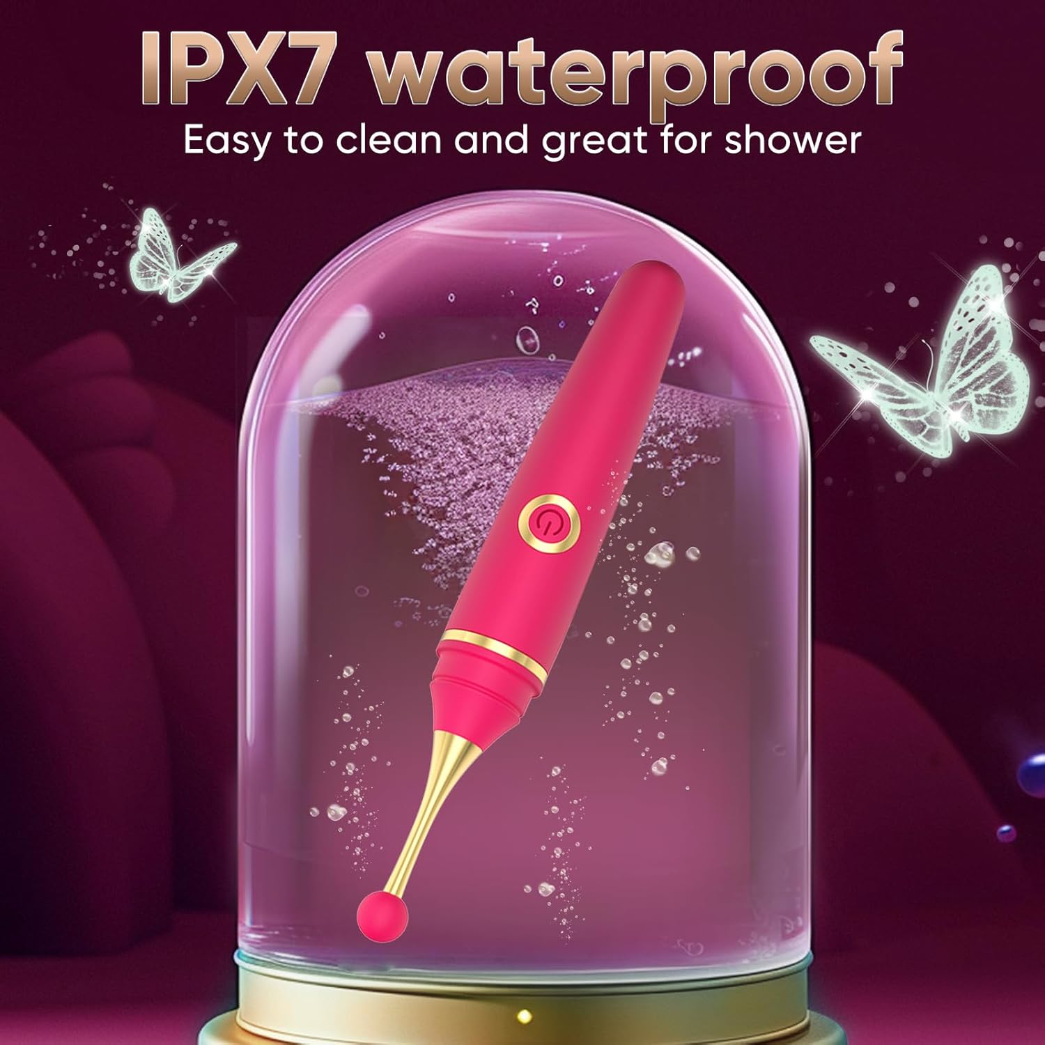 Pen Nipple Clit Stimulator G Spot Vibrator Sexual Pleasure Tools - Lurevibe