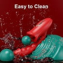 5-in-1 Rose Muncher G Spot Realistic Dildo Vibrator APP control for Women Sex Toys - Lurevibe