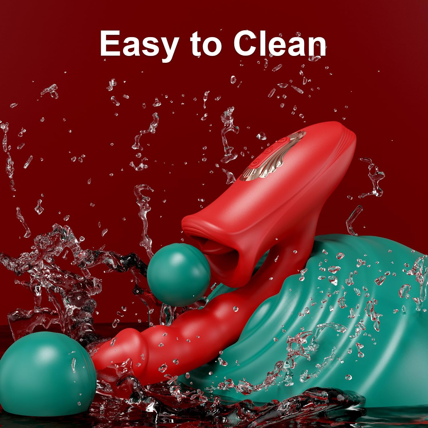 5-in-1 Rose Muncher G Spot Realistic Dildo Vibrator APP control for Women Sex Toys - Lurevibe