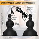 BDSM Electric Shock Silicone Nipple Stimulator with Remote Control
