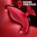 Rose Mini Bullet Finger Vibrators For Nipple Clitoral Stimulation - Lurevibe