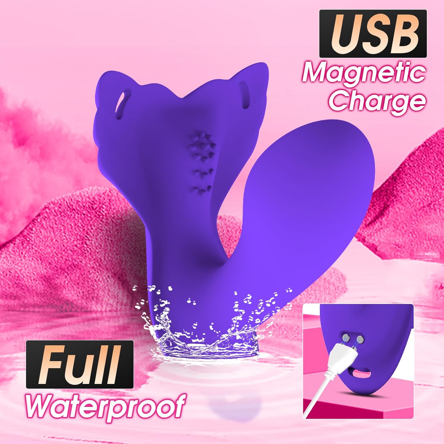 Panty Wearable Vibrator Insert Dildo Womens Sex Toys with 9 Vibrations - Lurevibe