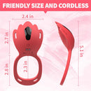 Wearable Panty Vibrator Vibrating Penis Ring Clitoral Stimulator with 9 Vibration Modes - Lurevibe