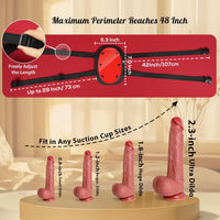 Strap On Harness Dildo Holder for Chair Swing Pillow Sofa Cushion - Lurevibe