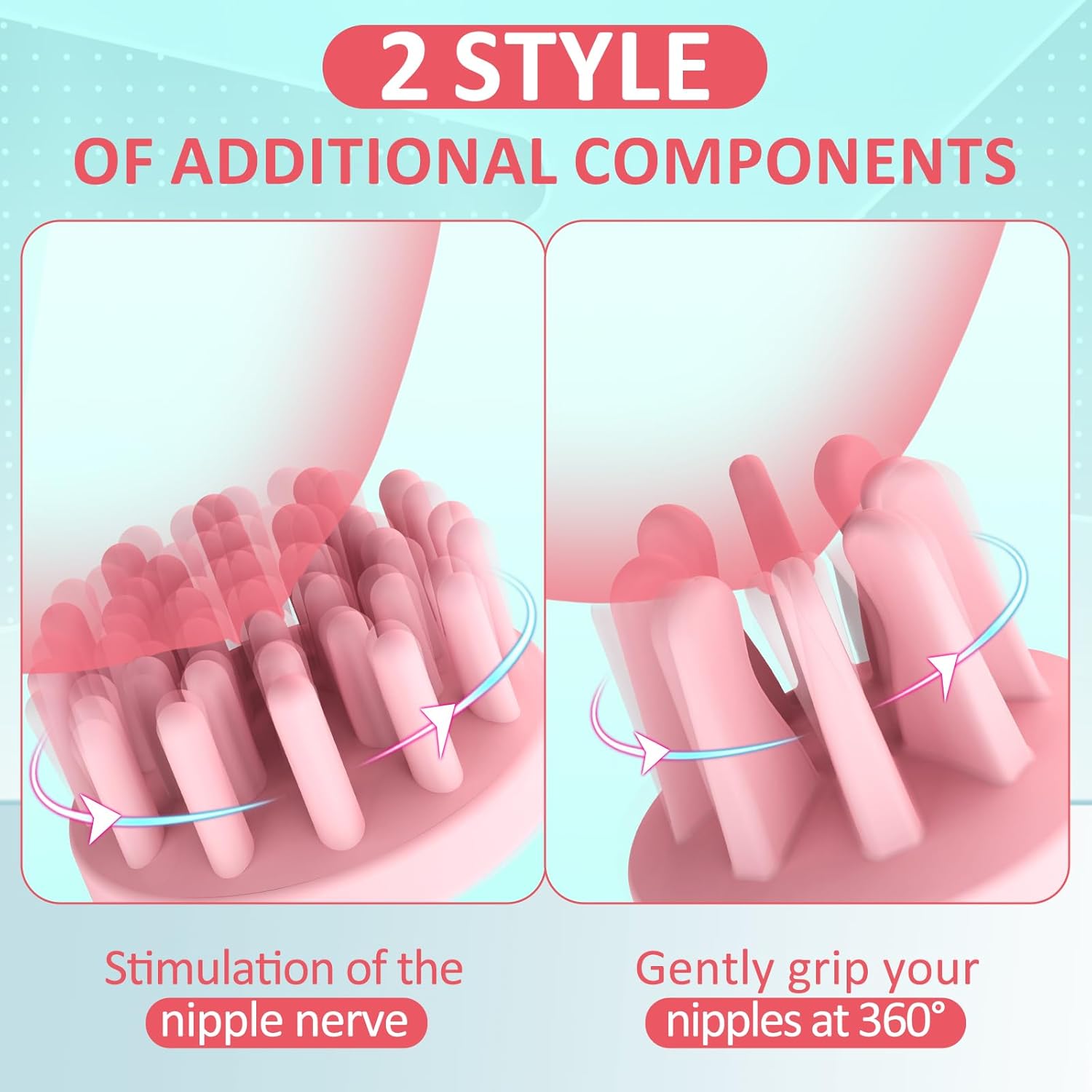 Nipple Sucking Rotation Stimulator Massager - Lurevibe