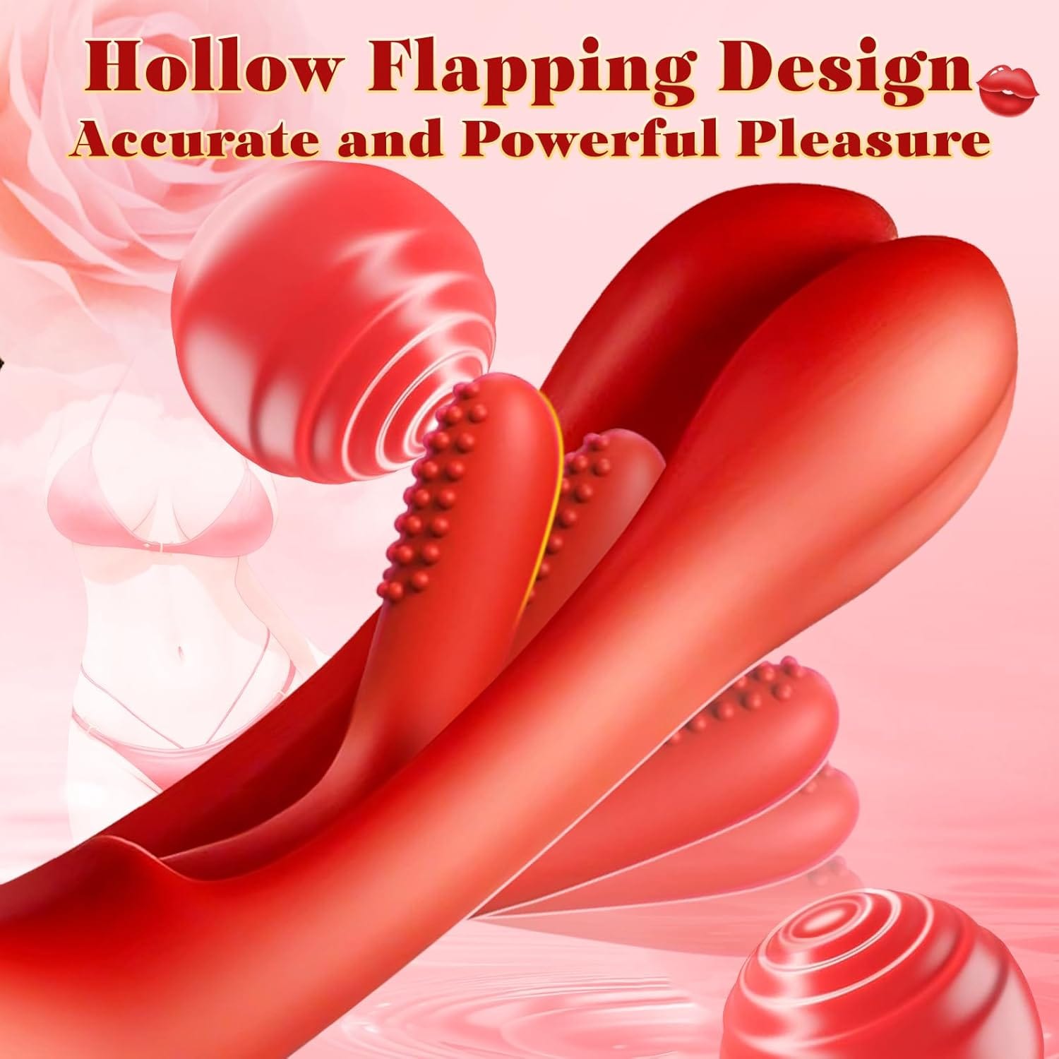 3 IN 1 Rabbit Flapping G Spot Clitoral stimulation Vibrator - Lurevibe