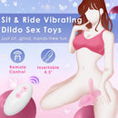 Sit & Ride Vibrator Dildo Sex Machine With Remote Control
