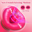 Big Mouth 5 In 1 Mouth Suction Clitoris Thrusting G-spot Vibrator - Lurevibe