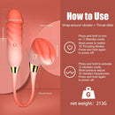 Mushroom 2 Pro Clit Nipple Vibration G Spot Thrusting Vibrator - Lurevibe