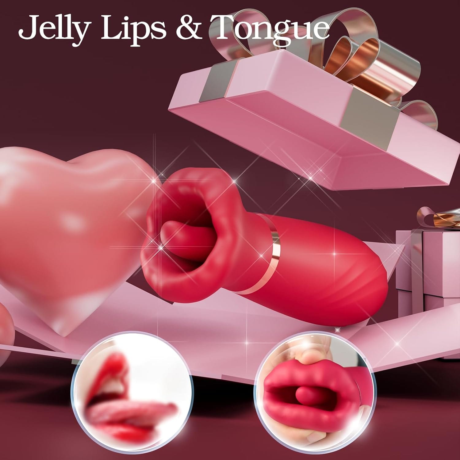 Oral Love 3 Tongue Thrusting Licking Clit Stimulation Vibrator