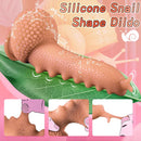 9.06in Thrusting Monster Snail Dildo Vibrator with 3 Thrusting & 9 Vibrating Modes - Lurevibe