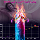 9-inch Big Mouth Fantasy Dildo Vibrator with 3 Thrusting & 7 Vibration & Heating Modes - Lurevibe