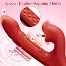 Pull Ring Rose Muncher Biting Tongue Flapping G Spot Vibrator