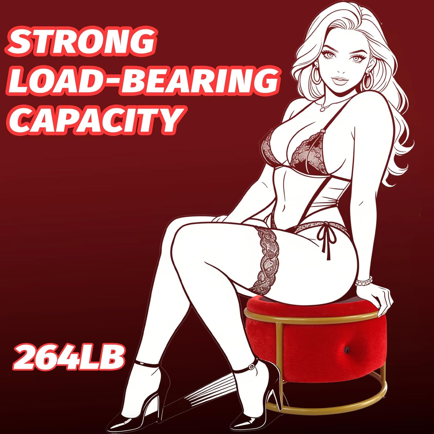 Red Seat Dildo Machine Chair Massage Seat - Lurevibe