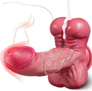 5 In 1 Realistic Muscular Thrusting Rotation Dildo Wireless Control Vibrators With Suction Cup - Lurevibe