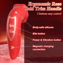 Rose Muncher - handheld Clitoral Vibrator for Oral Sex Pleasure - Lurevibe