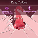 Oral Love 3 Tongue Thrusting Licking Clit Stimulation Vibrator - Lurevibe