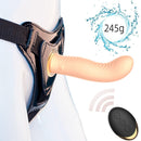 Wireless Remote Control Strap On Dildo Vibrator for Couples - Lurevibe