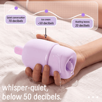 SVAKOM Popsicle BingJiLin Tongue Licking & Clitoral Suction Massager - Lurevibe