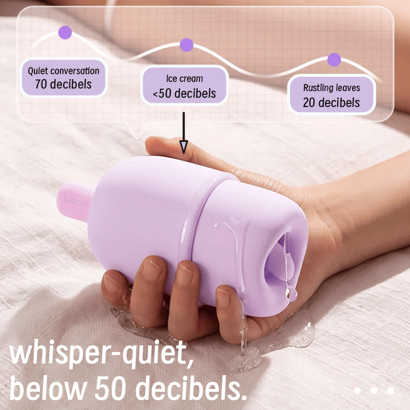 SVAKOM Popsicle BingJiLin Tongue Licking & Clitoral Suction Massager - Lurevibe