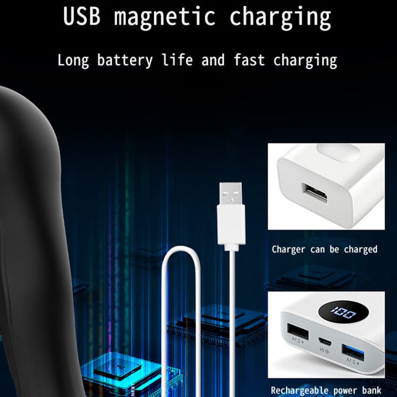 Massager Rotating Anal Vibrator Male Masturbator Butt Plug Vibrators - Lurevibe